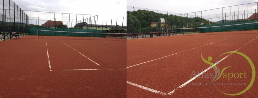 Reabilitare Pistă de Atletism și Teren de Tenis cu Zgură