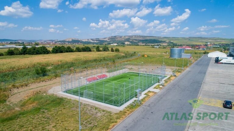 Executie teren minifotbal cu gazon sintetic Lidl Romania Iernut Mures 28
