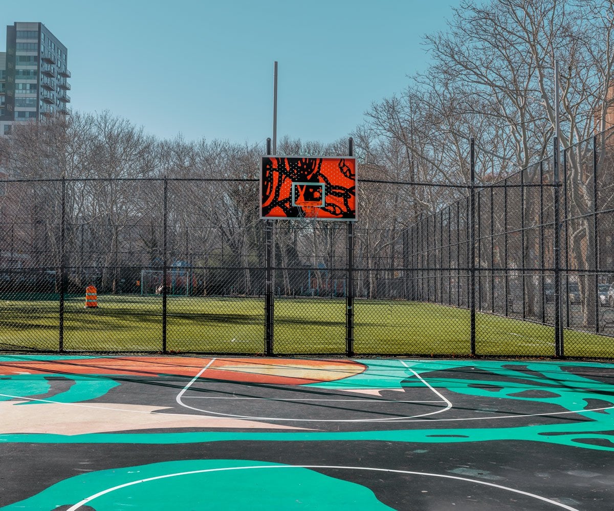 Favre NEW YORK BASKETBALL COURT