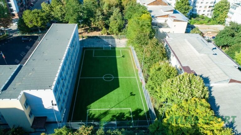 Synthetic football field “Gheorghe Bratianu” High School Iasi