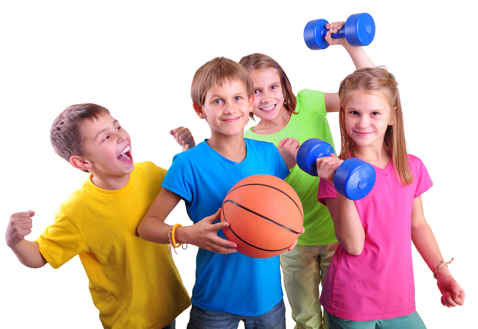 bigstock Group Of Sporty Children Frien 742408601