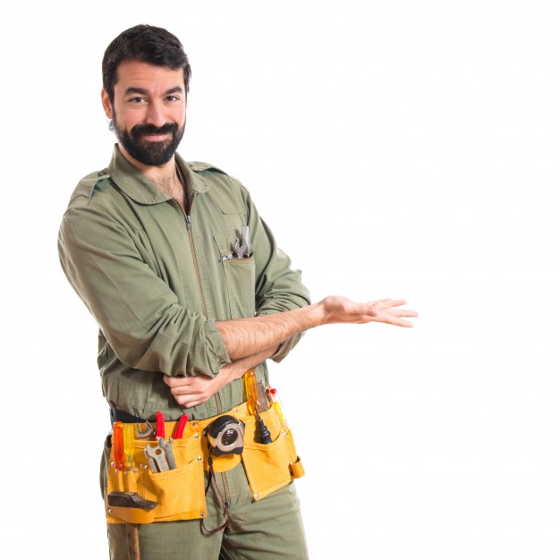 mechanic presenting something 1368 40811