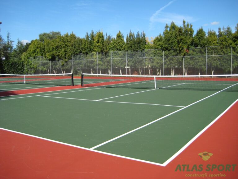 tennis courts