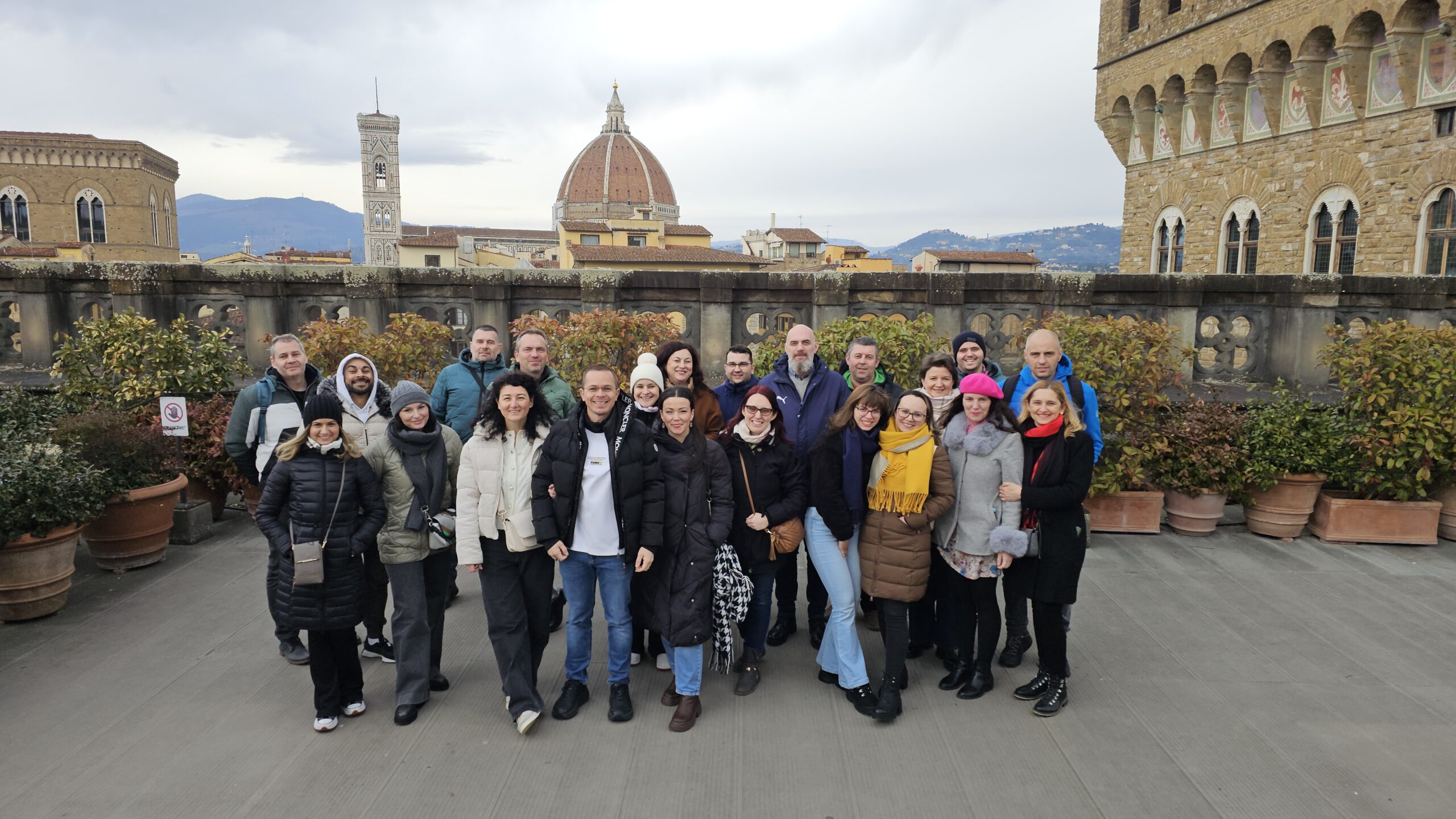Teambuilding la Florența